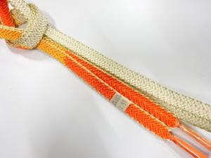 未使用品　正絹　手組帯締め